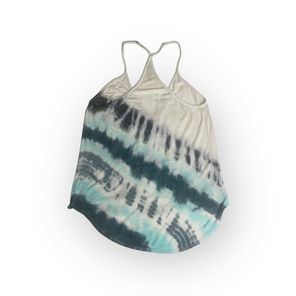 new YFB Young Fabulous & Broke ﻬஐ Naomi Plunging Cami Top ﻬஐ Seaglass Tie Dye - Picture 9 of 16